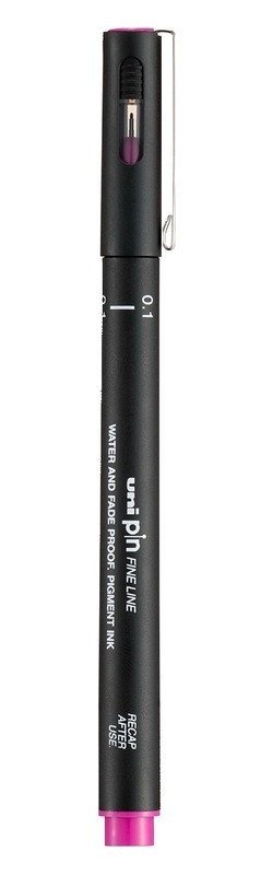 : Kreativní liner PIN 01, 0,1 mm, růžový