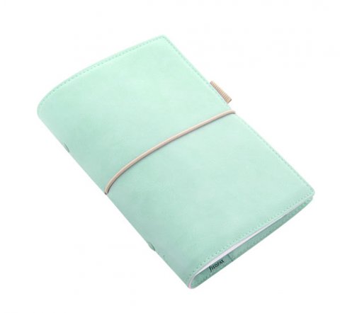 neuveden: FILOFAX Domino Soft pastel zelená osobní
