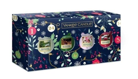 neuveden: YANKEE CANDLE Vánoční dárková sada 4ks votivních svíček 49g