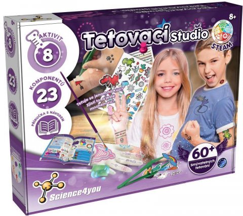 neuveden: Science4you: Tetovací studio
