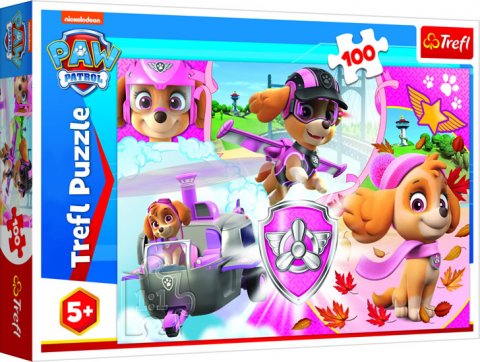 neuveden: Trefl Puzzle Tlapková Patrola - Skye v akci / 100 dílků neuveden: Trefl Puzzle Tlapková Patrola - Skye v akci / 100 dílků