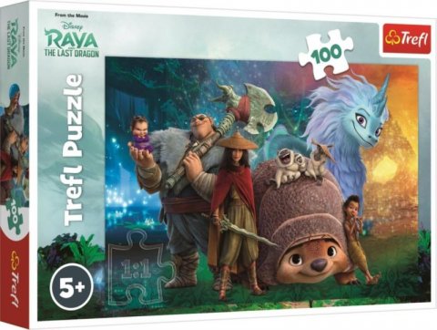 neuveden: Trefl Puzzle Raya a poslední drak 100 dílků
