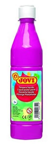 neuveden: JOVI temperová barva 500ml v lahvi růžová neuveden: JOVI temperová barva 500ml v lahvi růžová