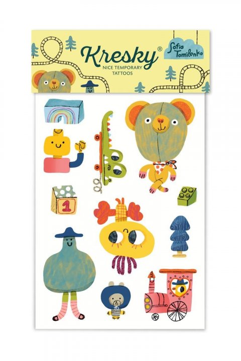 neuveden: Kresky dočasné tetování - Dětské hračky