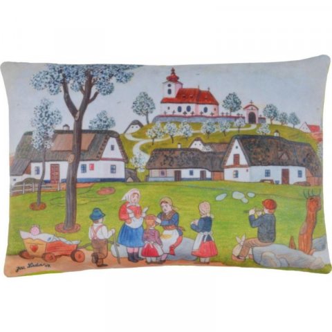 Lada Josef: Polštář Josef Lada Jaro 45x30cm Lada Josef: Polštář Josef Lada Jaro 45x30cm