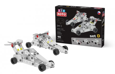 neuveden: ROTO ABC - Auta, set D neuveden: ROTO ABC - Auta, set D