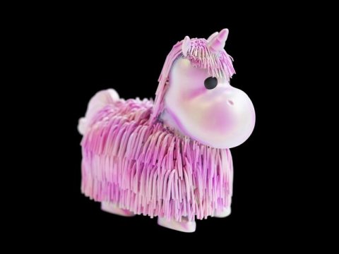 neuveden: JIGGLY mazlíček - Jednorožec perleťový
