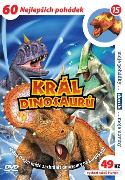 neuveden: Král dinosaurů 15 - DVD pošeta