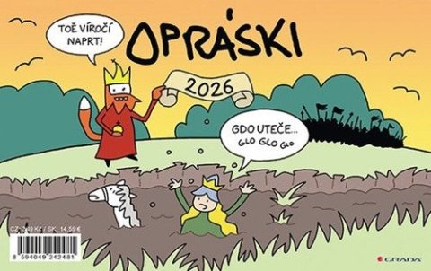 jaz: Opráski - Kalendář 2026 stolní jaz: Opráski - Kalendář 2026 stolní