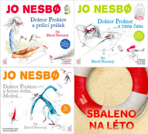Nesbo Jo: Doktor proktor - CDmp3 (komplet Doktor Proktor a prdící prášek, Doktor Prok