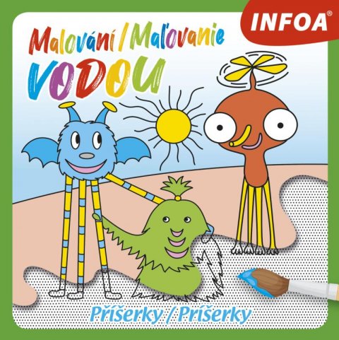 neuveden: Malování / Maľovanie vodou - Příšerky