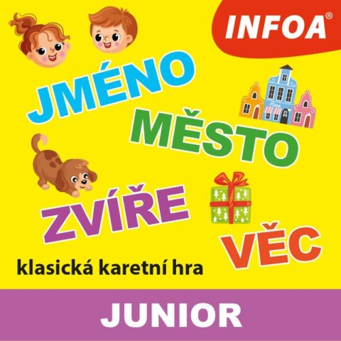 neuveden: Jméno, město, zvíře, věc - JUNIOR - Krabicová hra neuveden: Jméno, město, zvíře, věc - JUNIOR - Krabicová hra