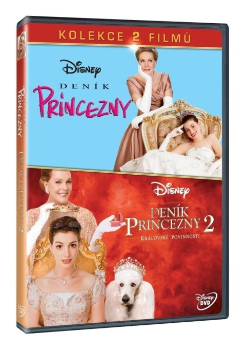 neuveden: Deník princezny kolekce 1+2 2DVD