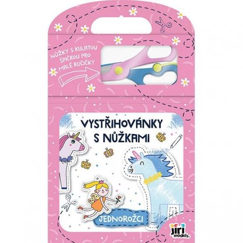 neuveden: Vystřihovánky s nůžkami Jednorožci