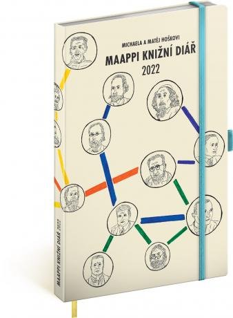 neuveden: Diář 2022: Maappi - týdenní, 13 x 21 cm