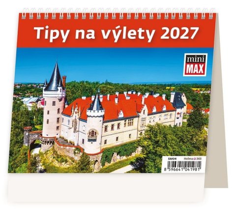 : Kalendář stolní 2027 - MiniMax Tipy na výlety