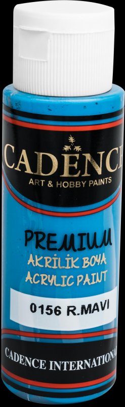neuveden: Akrylová barva Cadence Premium - královská modř / 70 ml