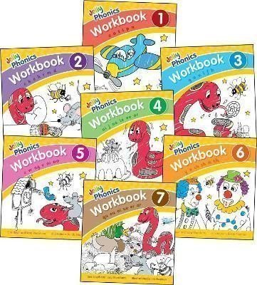 Wernham Sara: Jolly Phonics Workbooks 1-7: in Precursive Letters (British English edition