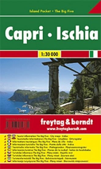 neuveden: AK 0606 IP Capri - Ischie 1:30 000 + Velká pětka / kapesní lamino