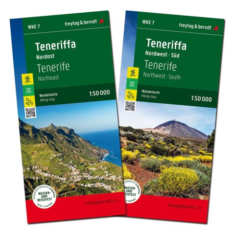 -: Tenerife 1:50 000 / sada turistických map