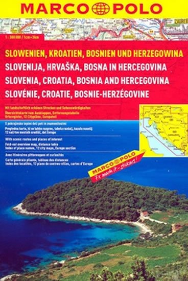 neuveden: Slovinsko/Chorvatsko / atlas-spirála 1:300T MD