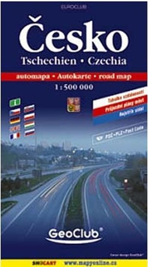 neuveden: Česko automapa 1:500 000 (v karton. přebalu)