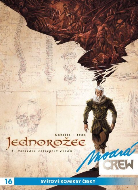 Gabella Mathieu: Modrá CREW 16 - Jednorožec 1+2 Gabella Mathieu: Modrá CREW 16 - Jednorožec 1+2