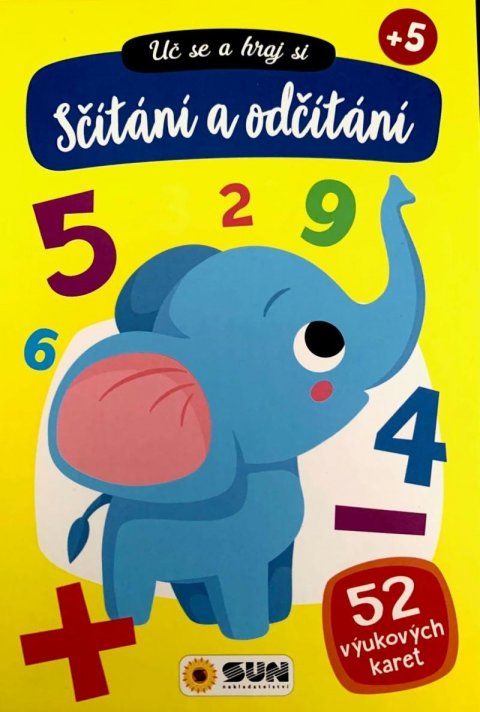 neuveden: Uč se a hraj si Sčítání a odčítání - 52 výukových karet