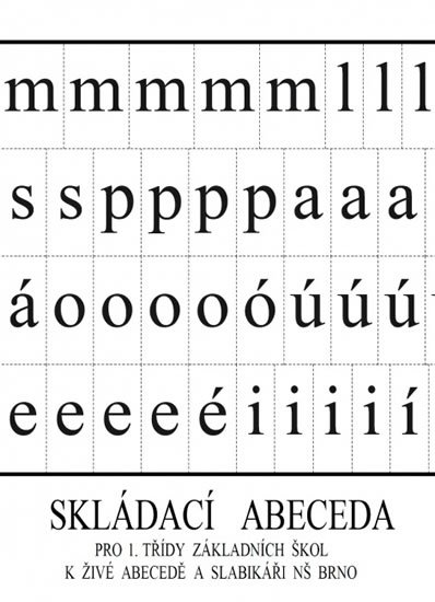 neuveden: Skládací abeceda ke Slabikáři neuveden: Skládací abeceda ke Slabikáři