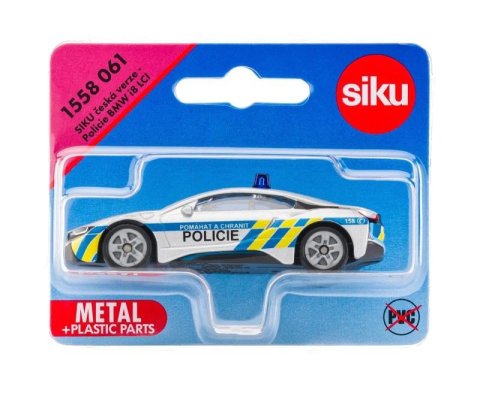 neuveden: SIKU Policie BMW i8 LCI