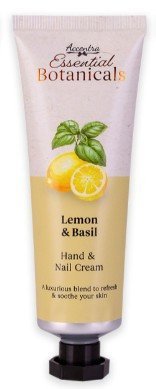 -: Krém na ruce a nehty v tubě 60ml Essential Botanicals - citron a bazalka
