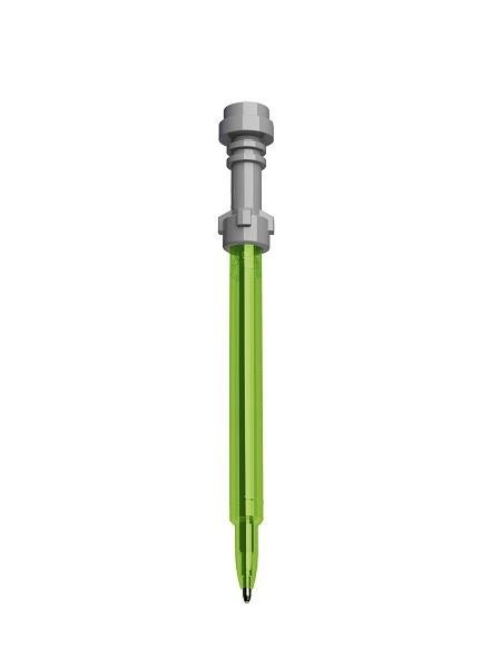neuveden: LEGO Star Wars Gelové pero Světelný meč - světle zelené