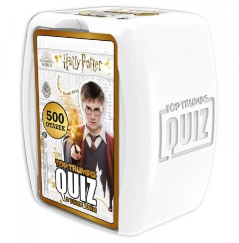 neuveden: TOP TRUMPS QUIZ Harry Potter CZ - kvízová karetní hra
