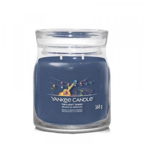 neuveden: YANKEE CANDLE Twilight Tunes svíčka 368g / 2 knoty (Signature střední)