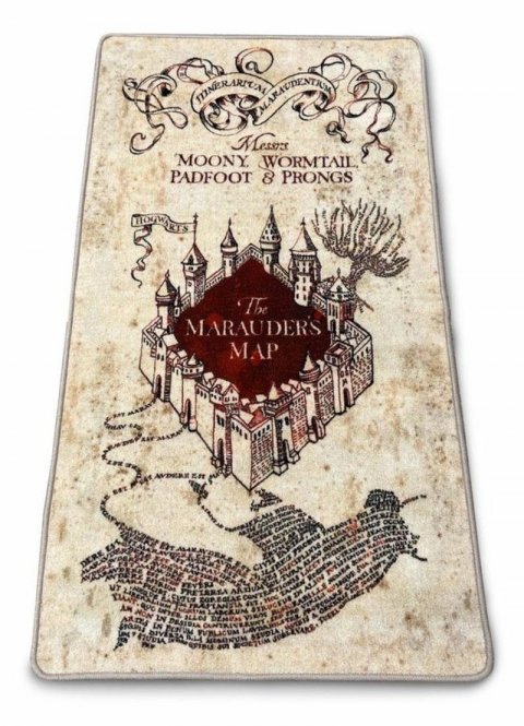 neuveden: Harry Potter Rohožka - Pobertův plánek (76 x133 cm)