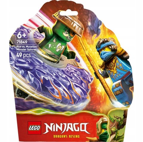 -: LEGO® NINJAGO® 71849 Nya vs. spinner zmutované příšery