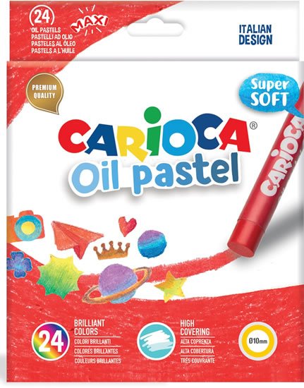 neuveden: CARIOCA olejové pastely 24 ks