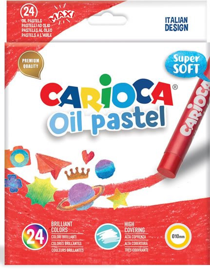 neuveden: CARIOCA olejové pastely 24 ks neuveden: CARIOCA olejové pastely 24 ks
