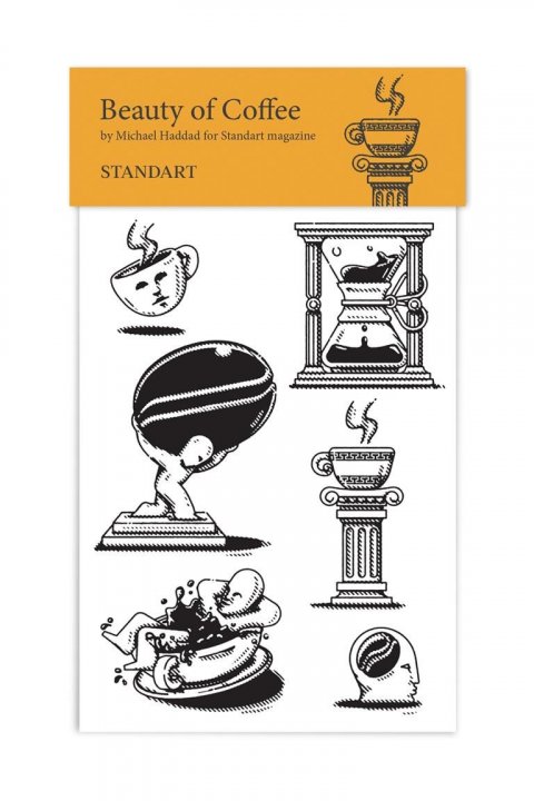 neuveden: Kresky dočasné tetování - Beauty of coffe by Standart Mag