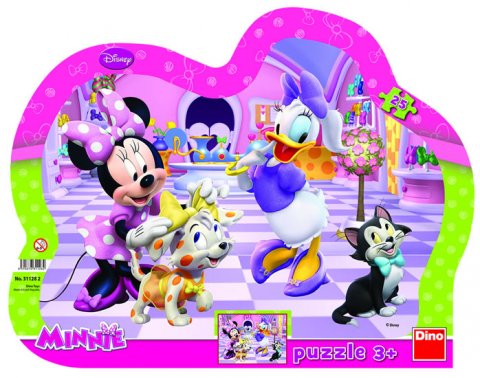 neuveden: Minnie & Mazlíčci - tvarované puzzle 25
