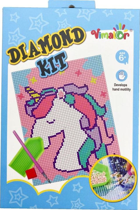 neuveden: Diamantové malování - Baby Jednorožec spící neuveden: Diamantové malování - Baby Jednorožec spící