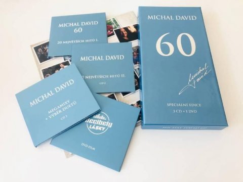 David Michal: Michal David 60  - Speciální edice 3 CD + 1DVD + fotoalbum