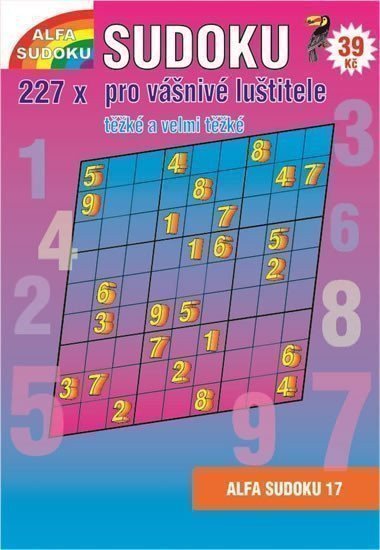 neuveden: Sudoku 17 pro vášnivé luštitele