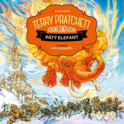 Pratchett Terry: Pátý elefant - Úžasná zeměplocha - CDmp3 (Čte Jan Zadražil)