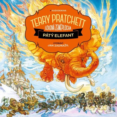 Pratchett Terry: Pátý elefant - Úžasná zeměplocha - CDmp3 (Čte Jan Zadražil) Pratchett Terry: Pátý elefant - Úžasná zeměplocha - CDmp3 (Čte Jan Zadražil)