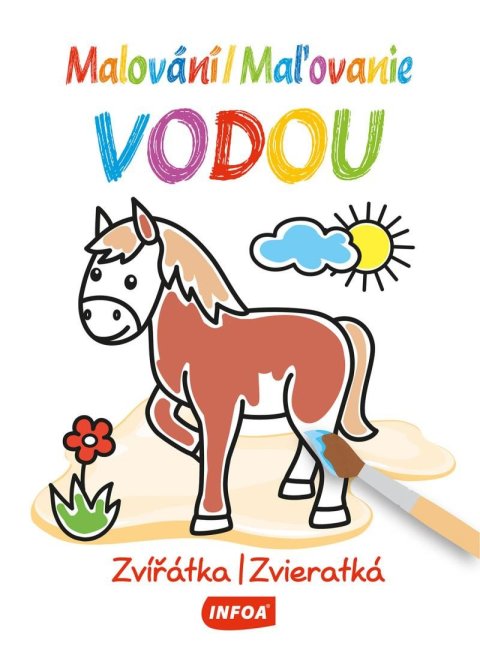 neuveden: Malování vodou / Maľovanie vodou - Zvířátka / Zvieratká