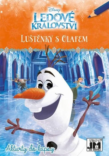 neuveden: Ledové království: Luštěnky s Olafem - Aktivity do kapsy