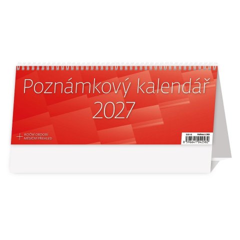 : Kalendář stolní 2027 - Poznámkový OFFICE
