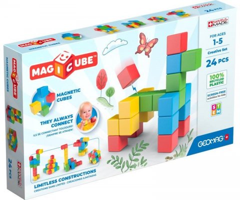 neuveden: Geomag Magicube Creative 24 dílků neuveden: Geomag Magicube Creative 24 dílků