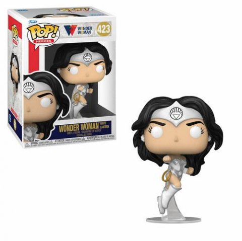 neuveden: Funko POP Heroes: WW 80th - Wonder Woman (White Lantern)
